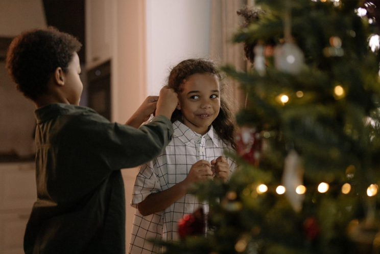 Using Mindfulness for a Cozy Holiday Season with a Pre-Lit 7ft Christmas Tree and Tree Skirt